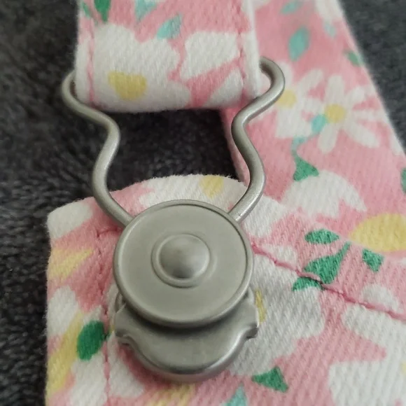 Little Girls Floral Overall dress NWT - Picture 3 of 3